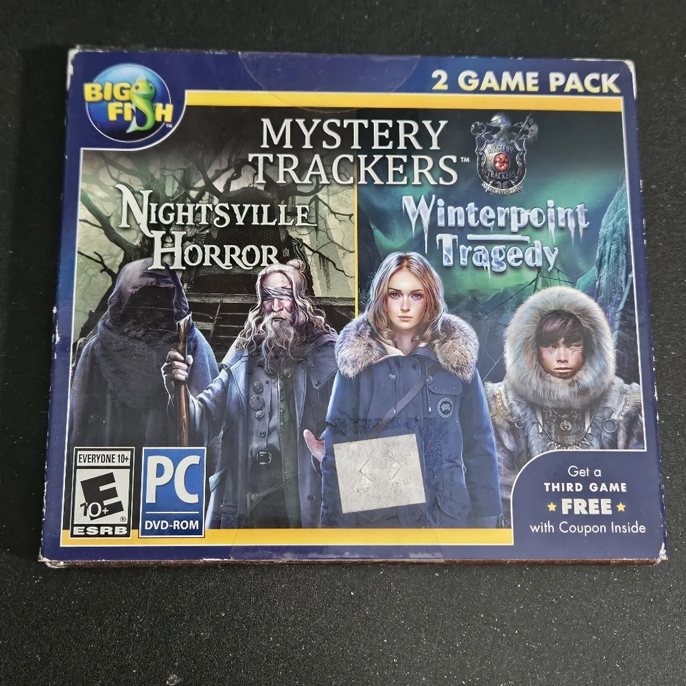 2 Big Fish PC 2 Game Packs, League of Light & Mystery Trackers